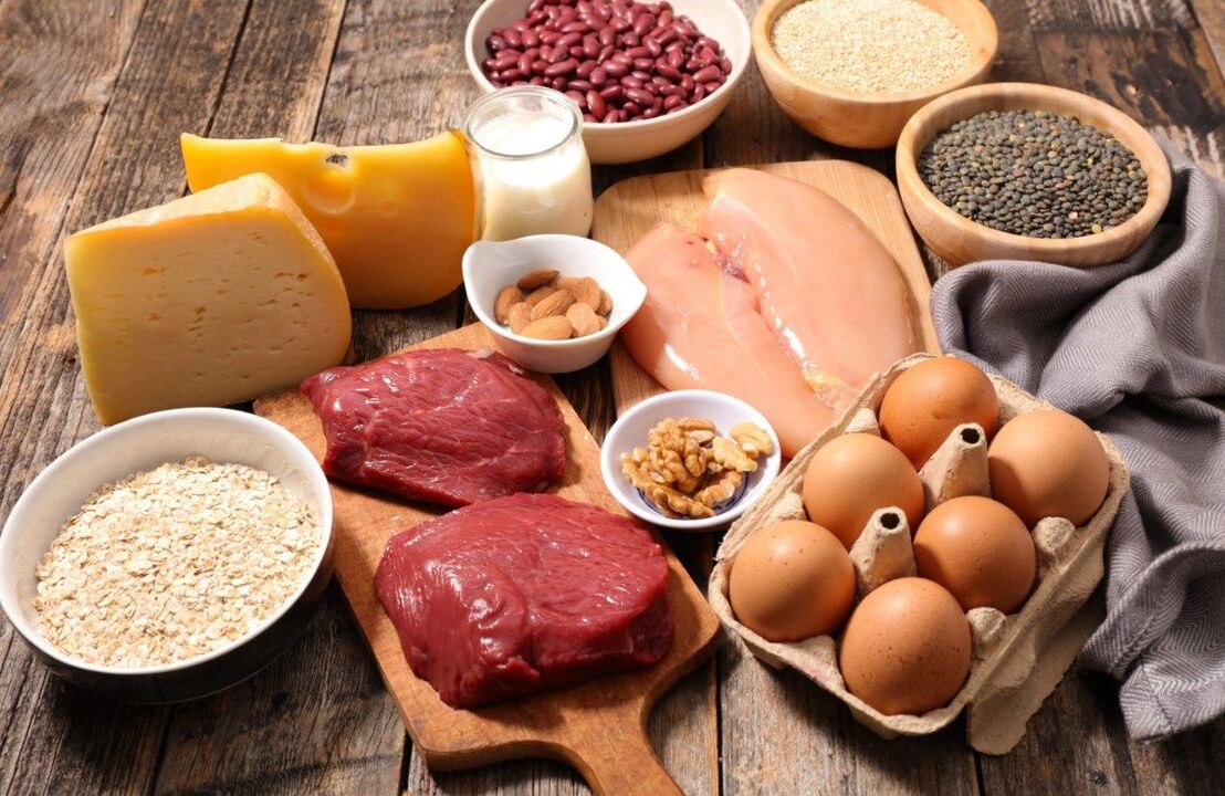 alimentos permitidos en una dieta proteica