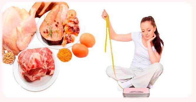 dieta proteinada para bajar de peso